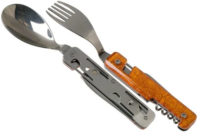 Akinod Multifunctional Cutlery 13H25 Downtown Orange, Outdoor Cutlery 1 Akinod Multifunctional Cutlery 13H25 Downtown Orange, Outdoor Cutlery