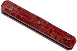 Akinod Utility Folding Knife 18H07 Downtown Red, Gentleman's Knife -Knife Shop AIA03M00015 04 akinod