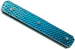 Akinod Utility Folding Knife 18H07 Blue Mosaic, Gentleman's Knife -Knife Shop AIA03M00019 04 akinod