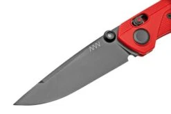 ANV Knives A100 CPM MAGNACUT, DLC, Alock, GRN Red ANVA100-009, Pocket Knife -Knife Shop ANVA100 006 04 anvknives