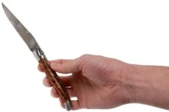 Laguiole En Aubrac 12 Cm Balbach Damast, Thuya Wood L0212THI/FDBB1 Laguiole Knife 16 Laguiole En Aubrac 12 Cm Balbach Damast, Thuya Wood L0212THI/FDBB1 Laguiole Knife -Knife Shop AUL0212THI FDBB1 08 laguiole en aubrac