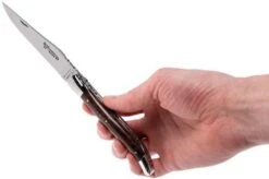 Laguiole En Aubrac Pocket Knife 12 Cm Iroko Wood, L0212ZOI-FSJ1 -Knife Shop AUL0212ZOI FSJ1 08 laguiole en aubrac aul0212zoi fsj1 08