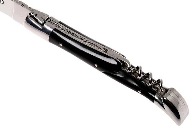 Laguiole En Aubrac 12 Cm Pocket Knife With Corkscrew Horn, L0312CPI-SSI1 8 Laguiole En Aubrac 12 Cm Pocket Knife With Corkscrew Horn, L0312CPI-SSI1 - Image 8