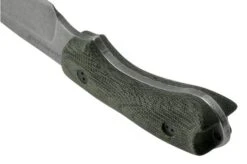 Bradford Knives Guardian 3, 3S-101-MC, 3D Black Micarta, CPM-Magnacut, Sabre Grind, Stonewash Finish, Fixed Knife -Knife Shop BDK 3S 101 MC 04 bradford