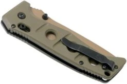 Benchmade 275SFE-2 Sibert Adamas OD Green G10, Flat Earth Serrated Pocket Knife, Shane Sibert Design -Knife Shop BE275SFE 2 04 benchmade