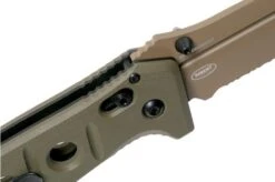 Benchmade 275SFE-2 Sibert Adamas OD Green G10, Flat Earth Serrated Pocket Knife, Shane Sibert Design -Knife Shop BE275SFE 2 06 benchmade