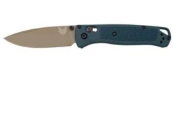 Benchmade Bugout 535FE-05 Crater Blue Grivory, Flat Dark Earth Cerakote Pocket Knife
