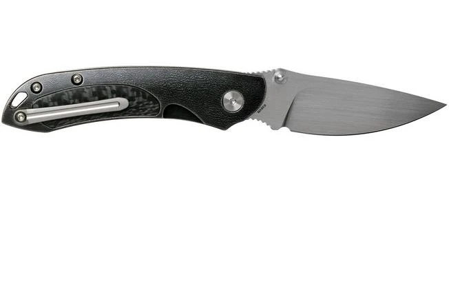 Bestech Junzi BT18009F Black CF Slipjoint Pocket Knife 2 Bestech Junzi BT18009F Black CF Slipjoint Pocket Knife - Image 2