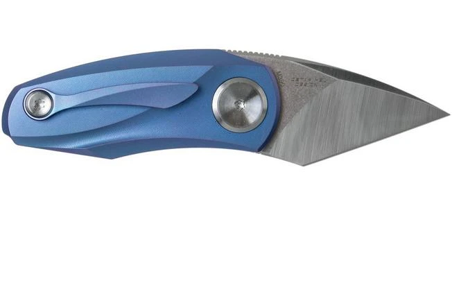 Bestech Tulip Ball Lock Blue BT1912B Pocket Knife, Ostap Hel Design 2 Bestech Tulip Ball Lock Blue BT1912B Pocket Knife, Ostap Hel Design - Image 2