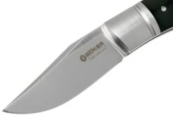 Böker Boxer 111028 Micarta Gentleman's Knife, Raphael Durand Design -Knife Shop BO111028 03 boker