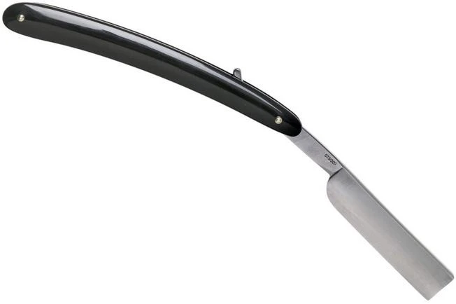 Böker Manufaktur Bicycle Race, Black Synthetic 140223 Straight Razor 2 Böker Manufaktur Bicycle Race, Black Synthetic 140223 Straight Razor - Image 2