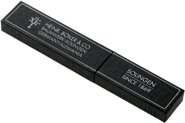 Böker Manufaktur Bicycle Race, Black Synthetic 140223 Straight Razor 6 Böker Manufaktur Bicycle Race, Black Synthetic 140223 Straight Razor - Image 6