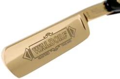 Böker Manufaktur Waldorf 24 Karat Gold 5/8" Straight Razor 140321 -Knife Shop BO140321 03 boker bo140321 03