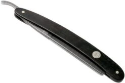 Böker Manufaktur Ebony Damascus Limited Edition Straight Razor 140409DAM -Knife Shop BO140409DAM 06 boker bo140409dam 06