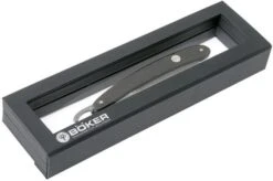 Böker Manufaktur Ebony Damascus Limited Edition Straight Razor 140409DAM -Knife Shop BO140409DAM 07 boker bo140409dam 07