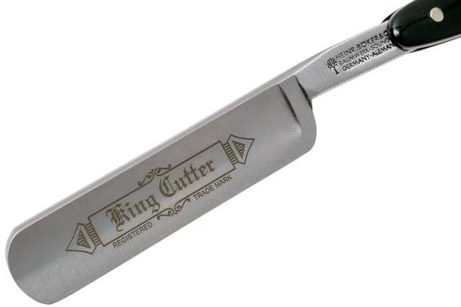 Böker Manufaktur King Cutter 5/8" Straight Razor 140524 3 Böker Manufaktur King Cutter 5/8" Straight Razor 140524 - Image 3