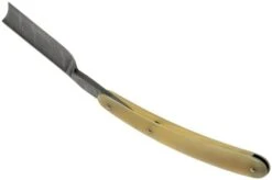 Böker Manufaktur Damascus Horn Straight Razor 140623DAM -Knife Shop BO140623DAM 04 boker