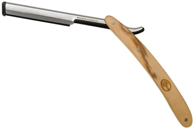 Böker Barberette Olive 140902 Shavette 1 Böker Barberette Olive 140902 Shavette
