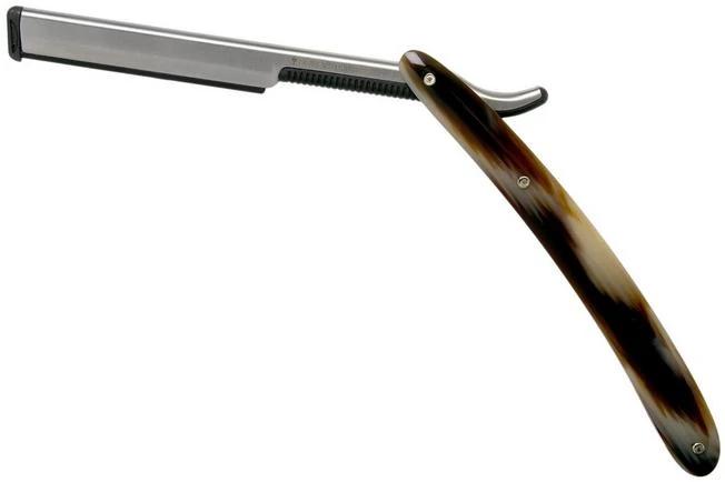 Böker Barberette Horn Set 140905SET Shaving Set With Shavette 2 Böker Barberette Horn Set 140905SET Shaving Set With Shavette - Image 2