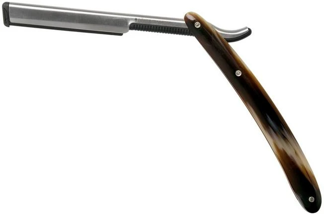 Böker Barberette Horn 140905 Shavette 1 Böker Barberette Horn 140905 Shavette