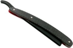 Böker Barberette Black & Red 140909 Shavette -Knife Shop BO140909 05 boker