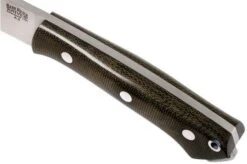 Bark River Fox River A2, Green Canvas Micarta Hunting Knife -Knife Shop BRK01 113GNC 05 bark river brk01 113gnc 05