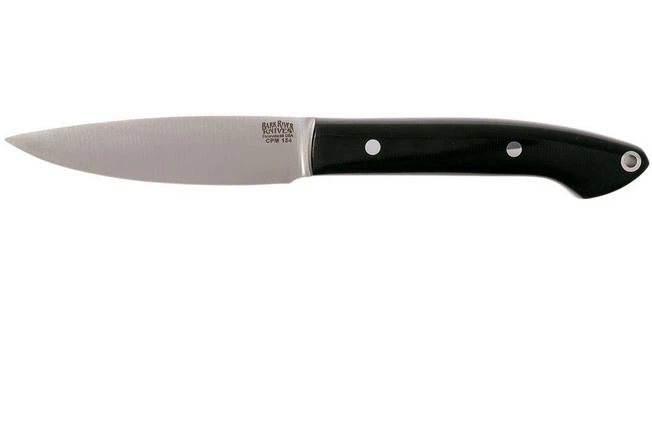 Bark River Bird & Trout CPM154, Black Canvas Micarta 1 Bark River Bird & Trout CPM154, Black Canvas Micarta