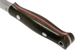 Bark River Bushcrafter LT CPM 3V, Black Canvas Micarta -Knife Shop BRK06 121GNC RL 04 bark river knives