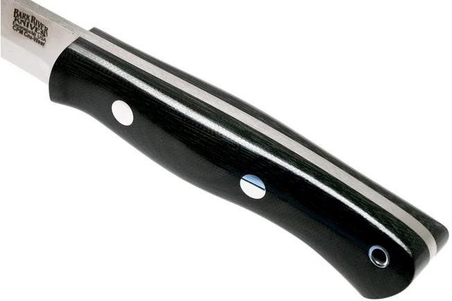 Bark River Aurora Scandi Cru-Wear Black Canvas Micarta 5 Bark River Aurora Scandi Cru-Wear Black Canvas Micarta - Image 5