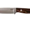 Bark River Bravo Necker II CPM 154CM, Burgundy Snakeskin Micarta
