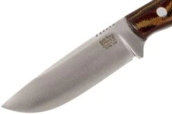 Bark River Bravo Necker II CPM 154CM, Burgundy Snakeskin Micarta -Knife Shop BRK07 002SBC 03 bark river brk07 002sbc 12