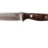 Bark River Gunny CPM 3V, Burgundy Snakeskin Micarta, Brown Sheath
