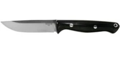 Bark River Gunny A2 Rampless, Black Canvas Micarta Outdoor Knife