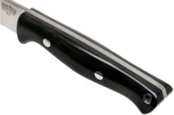 Bark River Gunny A2 Rampless, Black Canvas Micarta Outdoor Knife -Knife Shop BRK07 113BCMR 05 bark river knives