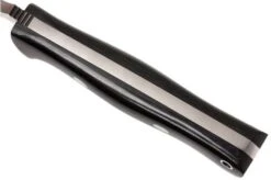 Bark River Bravo 1 CPM 3V, Black Canvas Micarta, Brown Sheath -Knife Shop BRK07 114BRKC 05 bark river brk07 114brkc 05