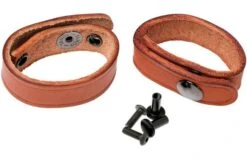 Bark River Bravo 1 LT CPM 3V, Black Canvas Micarta, Brown Sheath -Knife Shop BRK07 126BRKC 09 bark river v2018