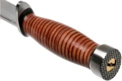 Bark River Quartermaster CPM 3V, Stacked Leather -Knife Shop BRK07 229SDL 04 bark river knives