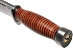 Bark River Quartermaster CPM 3V, Stacked Leather -Knife Shop BRK07 229SDL 05 bark river knives