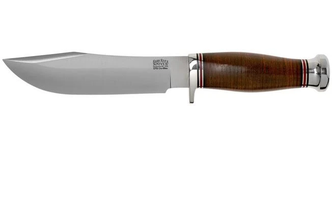 Bark River Special Hunting Knife CPM Cru-Wear, Aged Stacked Leather Hunting Knife 1 Bark River Special Hunting Knife CPM Cru-Wear, Aged Stacked Leather Hunting Knife