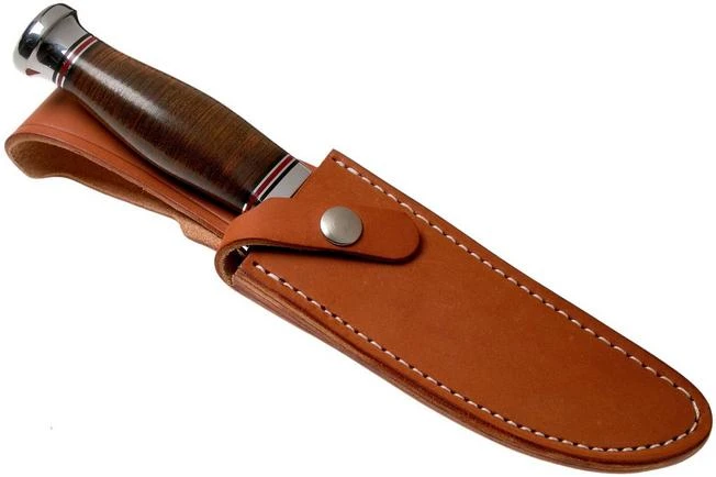 Bark River Special Hunting Knife CPM Cru-Wear, Aged Stacked Leather Hunting Knife 6 Bark River Special Hunting Knife CPM Cru-Wear, Aged Stacked Leather Hunting Knife - Image 6