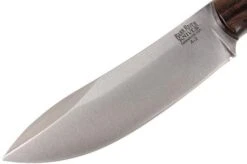 Bark River Mini Kalahari A2, Macassar Ebony, Brown Sheath -Knife Shop BRK12 012MAK 03 bark river brk12 012mak 03