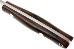 Bark River Mini Kalahari A2, Macassar Ebony, Brown Sheath -Knife Shop BRK12 012MAK 05 bark river brk12 012mak 05