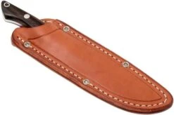 Bark River Mini Kalahari A2, Macassar Ebony, Brown Sheath -Knife Shop BRK12 012MAK 07 bark river brk12 012mak 07