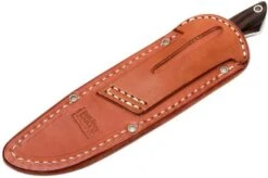 Bark River Mini Kalahari A2, Macassar Ebony, Brown Sheath -Knife Shop BRK12 012MAK 08 bark river brk12 012mak 08