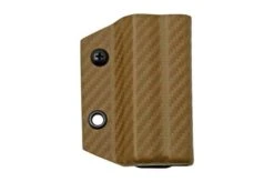 Clip And Carry Kydex Sheath Leatherman Wingman, Sidekick, Rebar, Rev, Carbon Fiber Brown LWING-CF-BRN Belt Holster