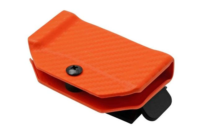 Clip And Carry Kydex Sheath Victorinox Spirit, Carbon Fiber Orange VSPIRIT-CF-ORNG Belt Holster 2 Clip And Carry Kydex Sheath Victorinox Spirit, Carbon Fiber Orange VSPIRIT-CF-ORNG Belt Holster - Image 2