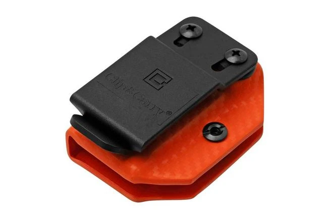 Clip And Carry Kydex Sheath Victorinox Spirit, Carbon Fiber Orange VSPIRIT-CF-ORNG Belt Holster 3 Clip And Carry Kydex Sheath Victorinox Spirit, Carbon Fiber Orange VSPIRIT-CF-ORNG Belt Holster - Image 3