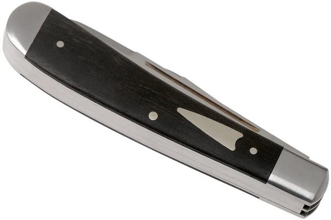 Case HT Trapper, Ebony Wood, 154CM, Smooth, 10773, TB722021 Pocket Knife, Tony Bose Design 4 Case HT Trapper, Ebony Wood, 154CM, Smooth, 10773, TB722021 Pocket Knife, Tony Bose Design - Image 4