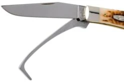 Case Equestrian Amber Jigged Bone, 00144, 6254HP SS Pocket Knife -Knife Shop CE144 04 case ce144 04