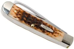 Case Equestrian Amber Jigged Bone, 00144, 6254HP SS Pocket Knife -Knife Shop CE144 05 case ce144 05